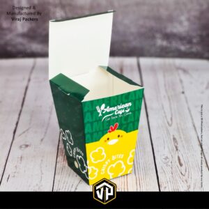 Chicken Popcorn Box for Nuggets, Fries & Onion Rings