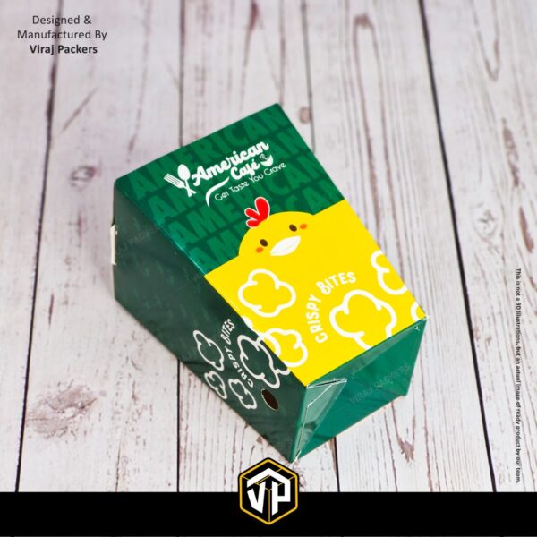 Chicken Popcorn Box for Nuggets, Fries & Onion Rings - Image 5