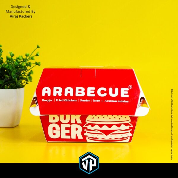 Burger Box Clamshell - Image 3