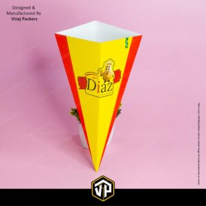 Triangle Fries Box