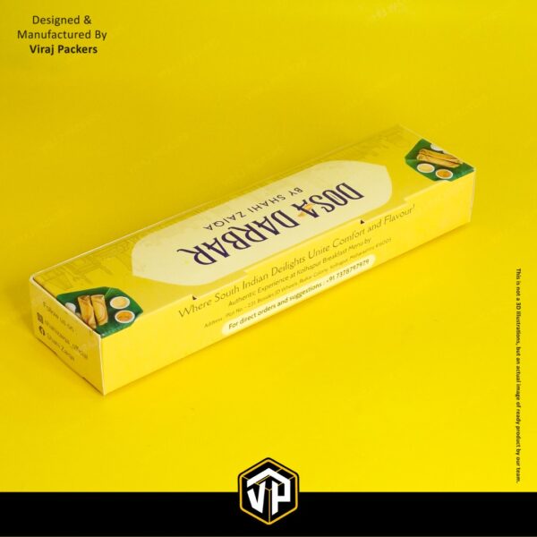 Customized Dosa Packaging Box With Food Grade Material - Image 4