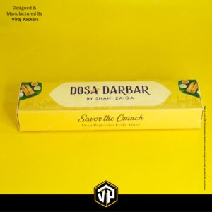 Customized Dosa Packaging Box With Food Grade Material