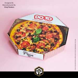 Pizza Box Octagonal