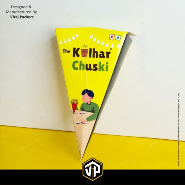 Triangle Fries Box for Take Away - Image 3