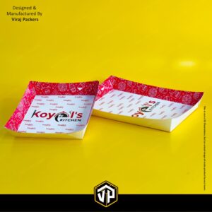 Food Paper Tray Auto Pasted