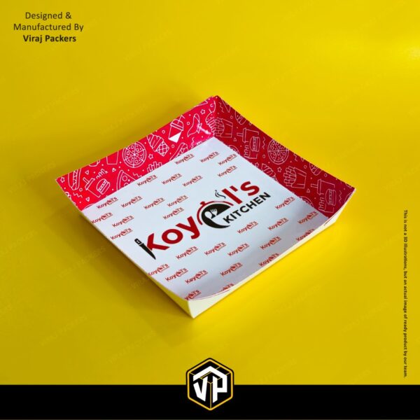 Food Paper Tray Auto Pasted - Image 3
