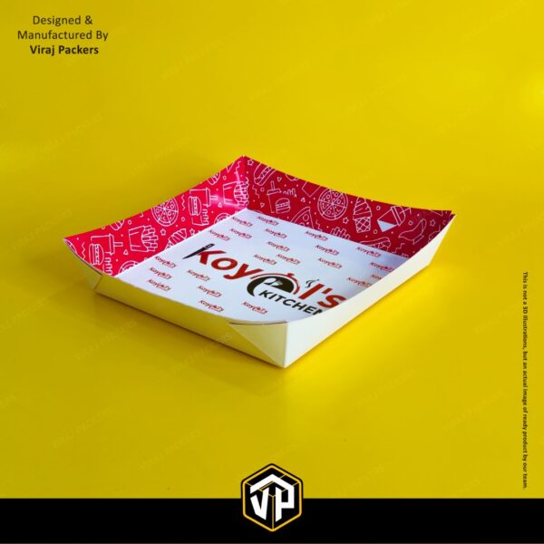 Food Paper Tray Auto Pasted - Image 4
