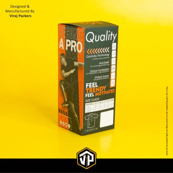 T-Shirt Packaging Box Window Cut Box - Image 3