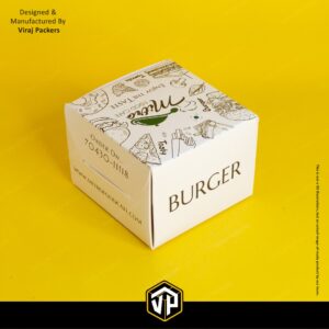 Burger Box Open Plate