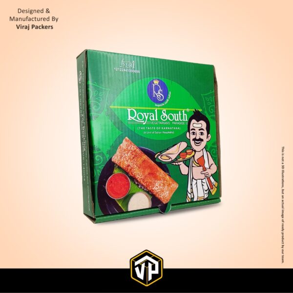 Dosa Box Corrugated Large - Image 2
