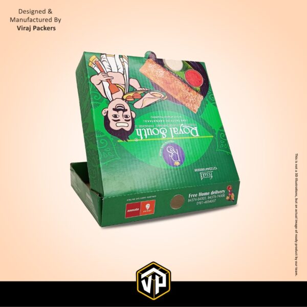 Dosa Box Corrugated Large - Image 5