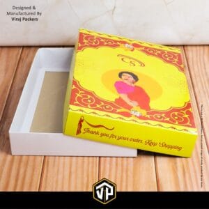Custom Printed Saree Packaging Box