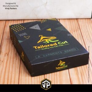 Custom Printed Garment Packaging Box