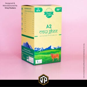 Custom Printed A2 Ghee Box