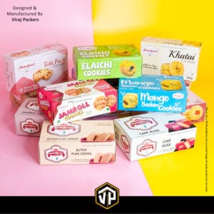 Custom Printed Cookies Packaging Box