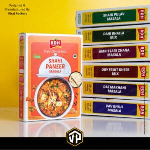 Custom Printed Masala Packaging Box