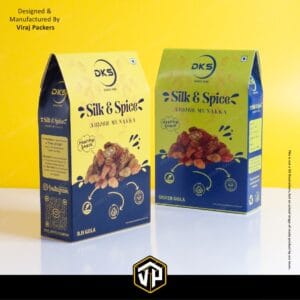 Pyramid Shape Munakka Packaging Box