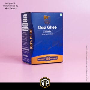 Custom Printed Desi Ghee Box