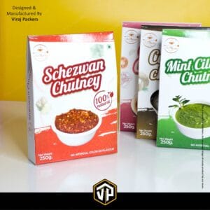 Chutney Packaging Box