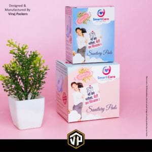 Sanitary Pads Packaging Boxes