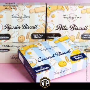 Custom Printed Biscuit Box