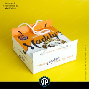 Waffle Cake Packaging Box