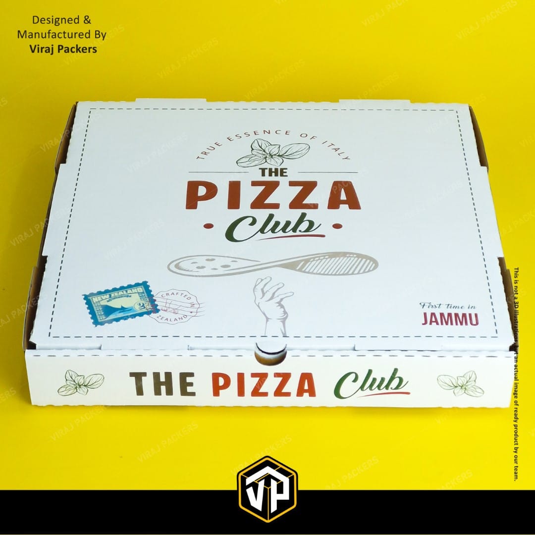 14 Inch Square Pizza Box Custom Printed - Image 2