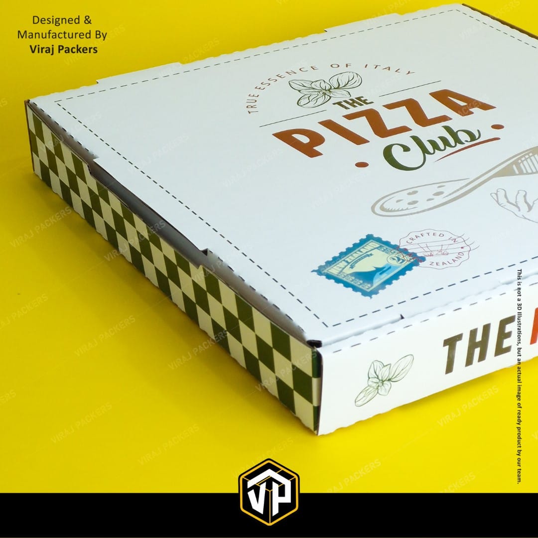 14 Inch Square Pizza Box Custom Printed - Image 3