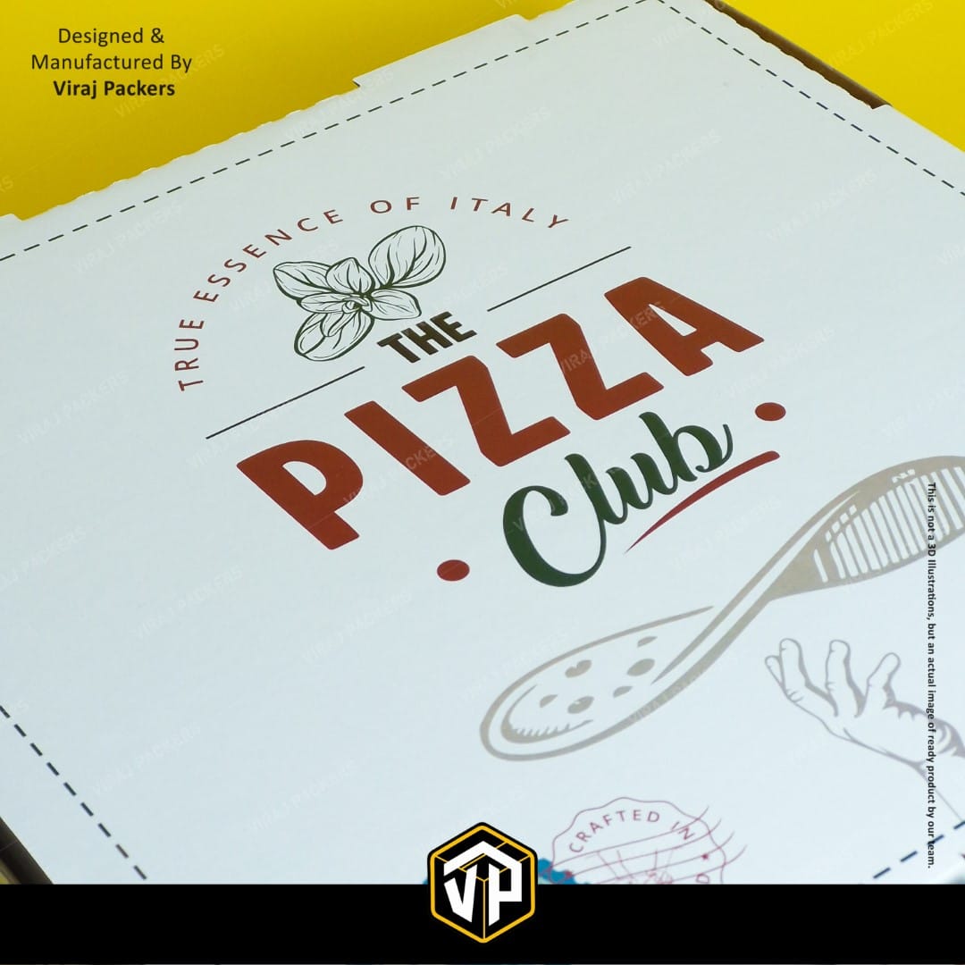 14 Inch Square Pizza Box Custom Printed - Image 4