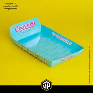 Food Serving Tray with Inside Printing