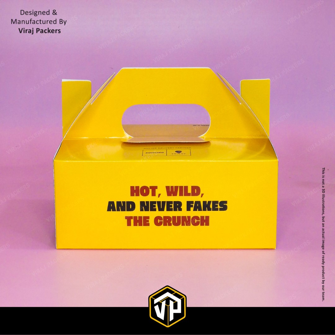 Fried Chicken Box with Handle