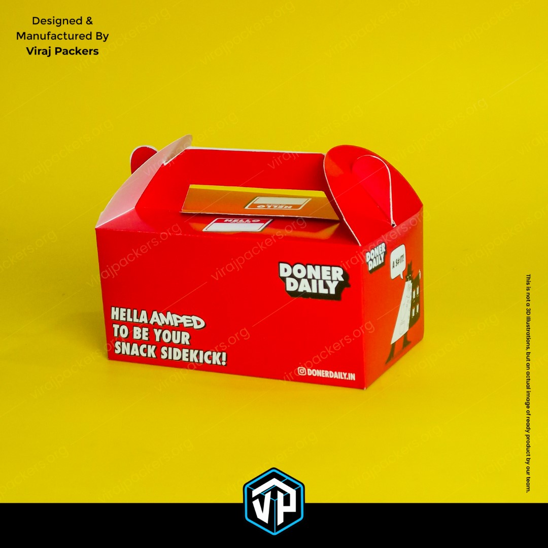 Fried Chicken Box with Handle