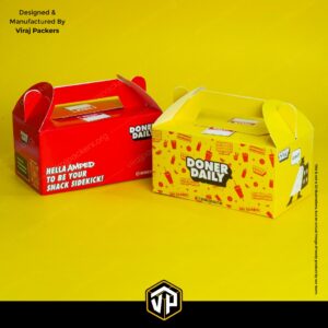 Fried Chicken Box with Handle