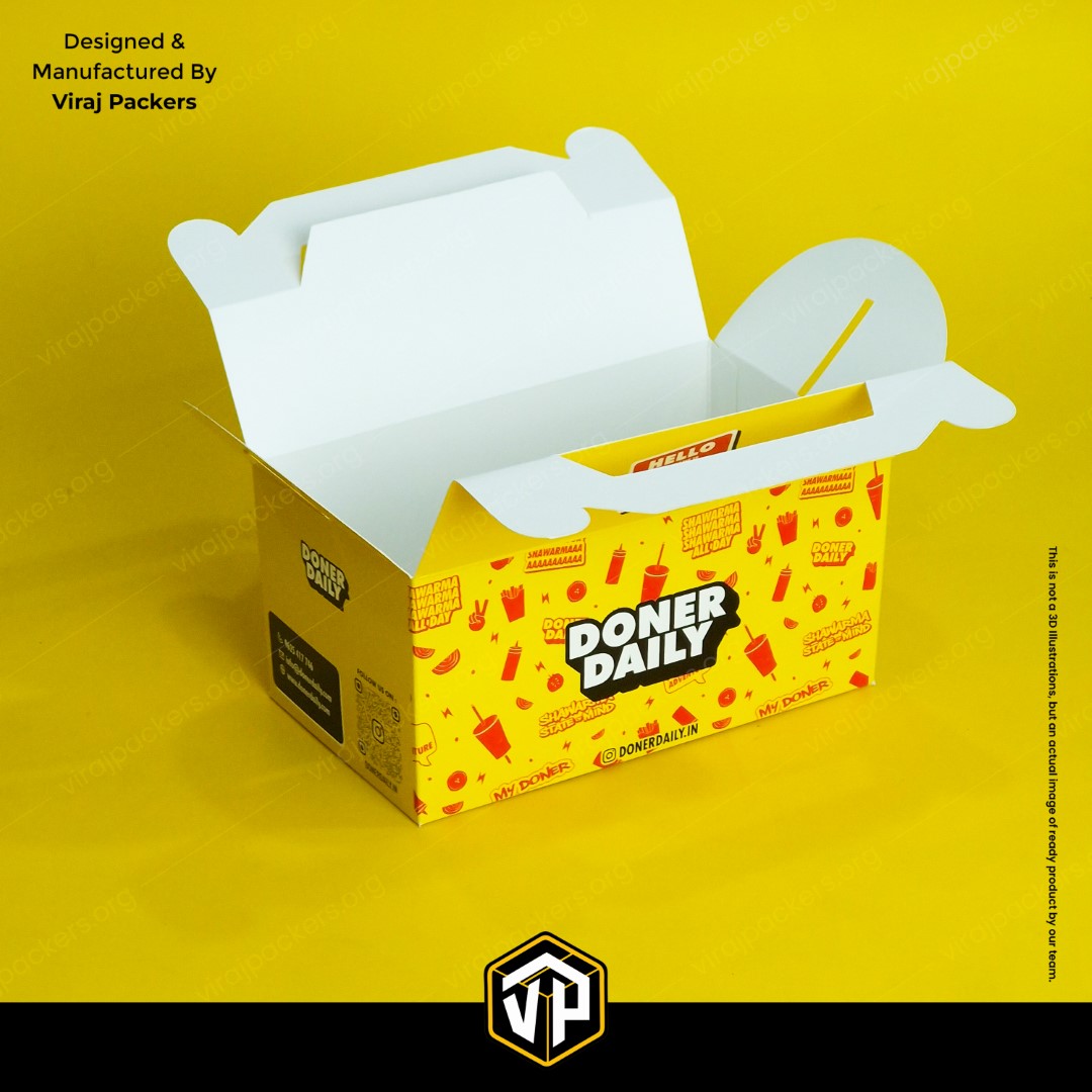 Fried Chicken Box with Handle