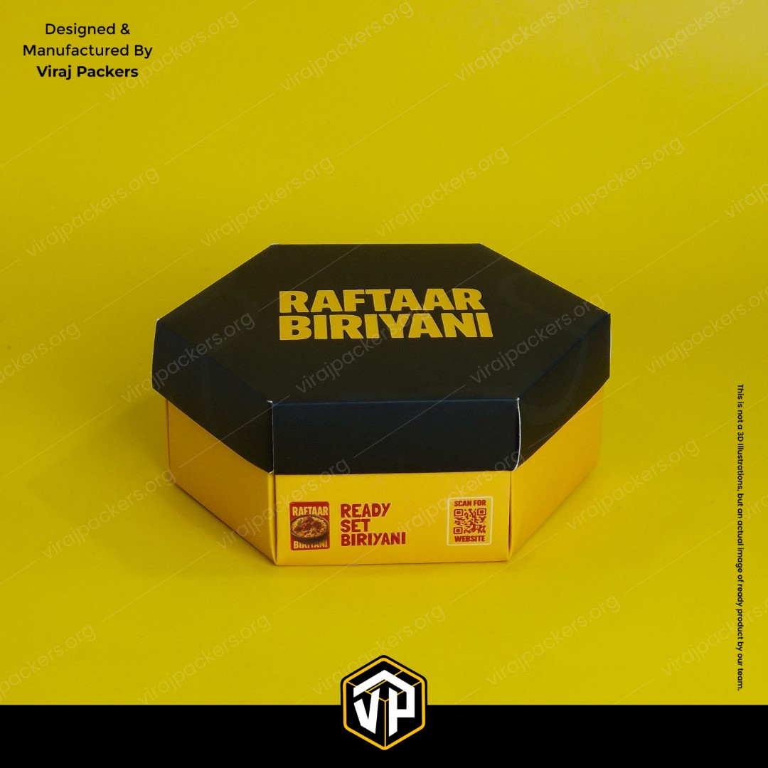 Hexagon Biryani Box