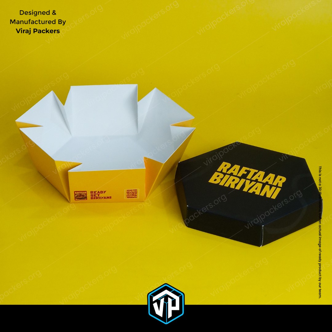 Hexagon Biryani Box