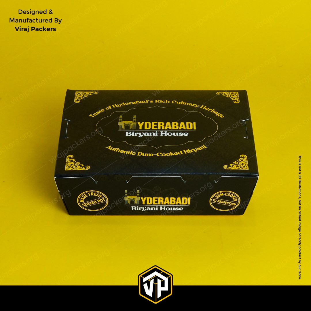 Biryani Box with Silver Lamination