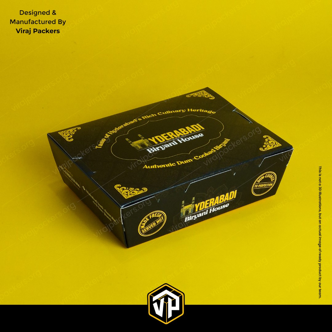 Biryani Box with Silver Lamination