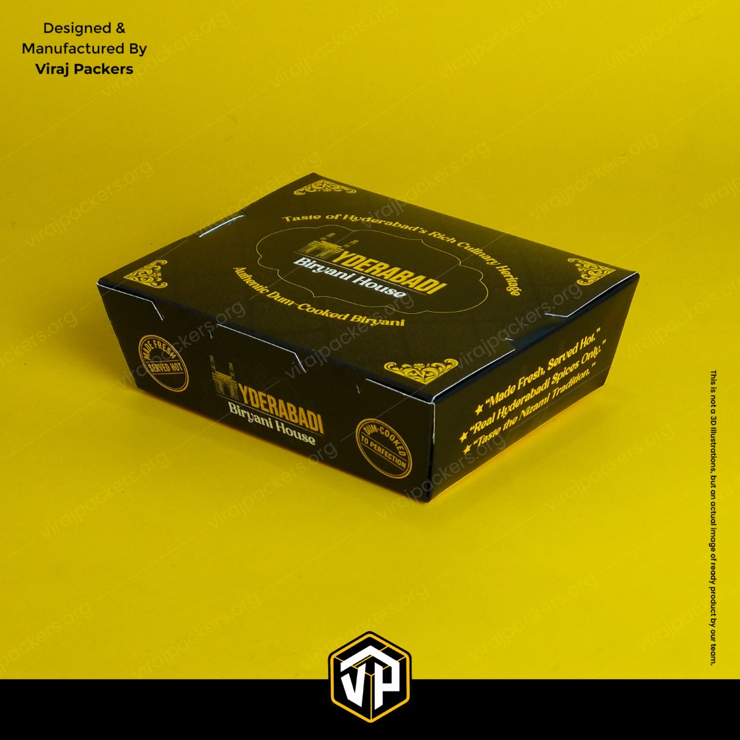 Biryani Box with Silver Lamination