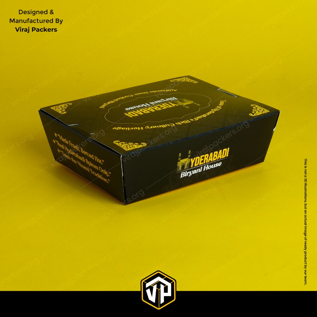 Biryani Box with Silver Lamination