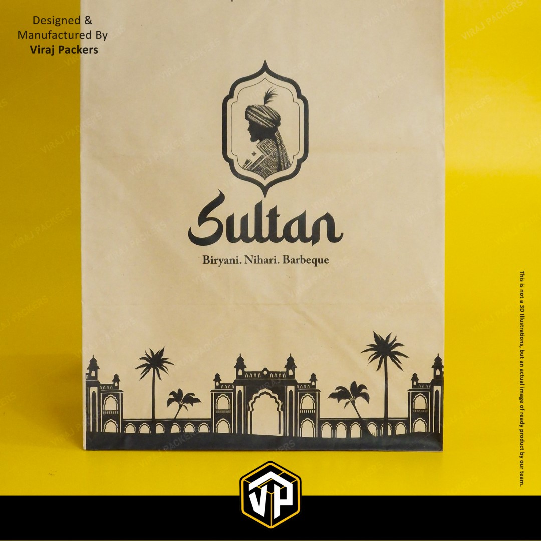 Brown Paper Bag for Biryani