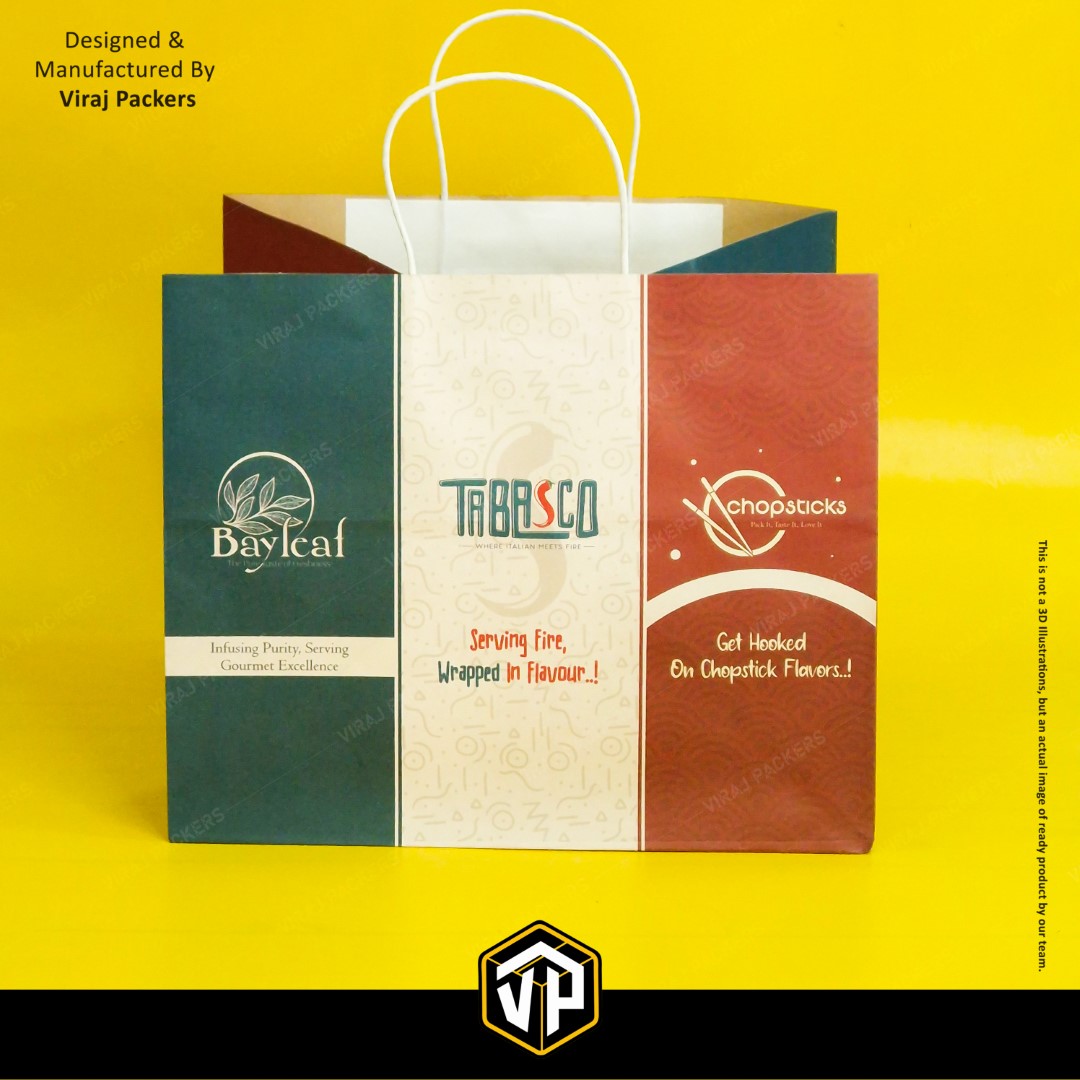 Multi Colour Carry Bag for Pizza