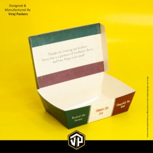 900 ml biryani box with inside printing