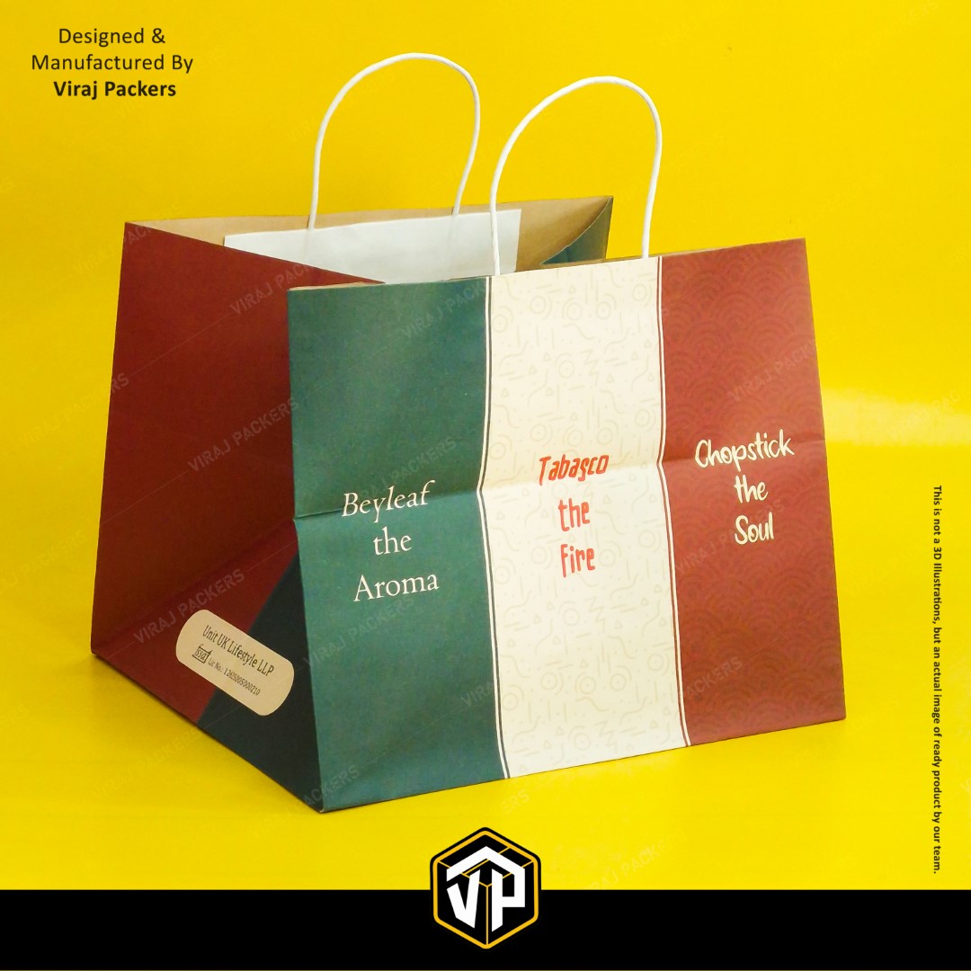 Multi Colour Carry Bag for Pizza