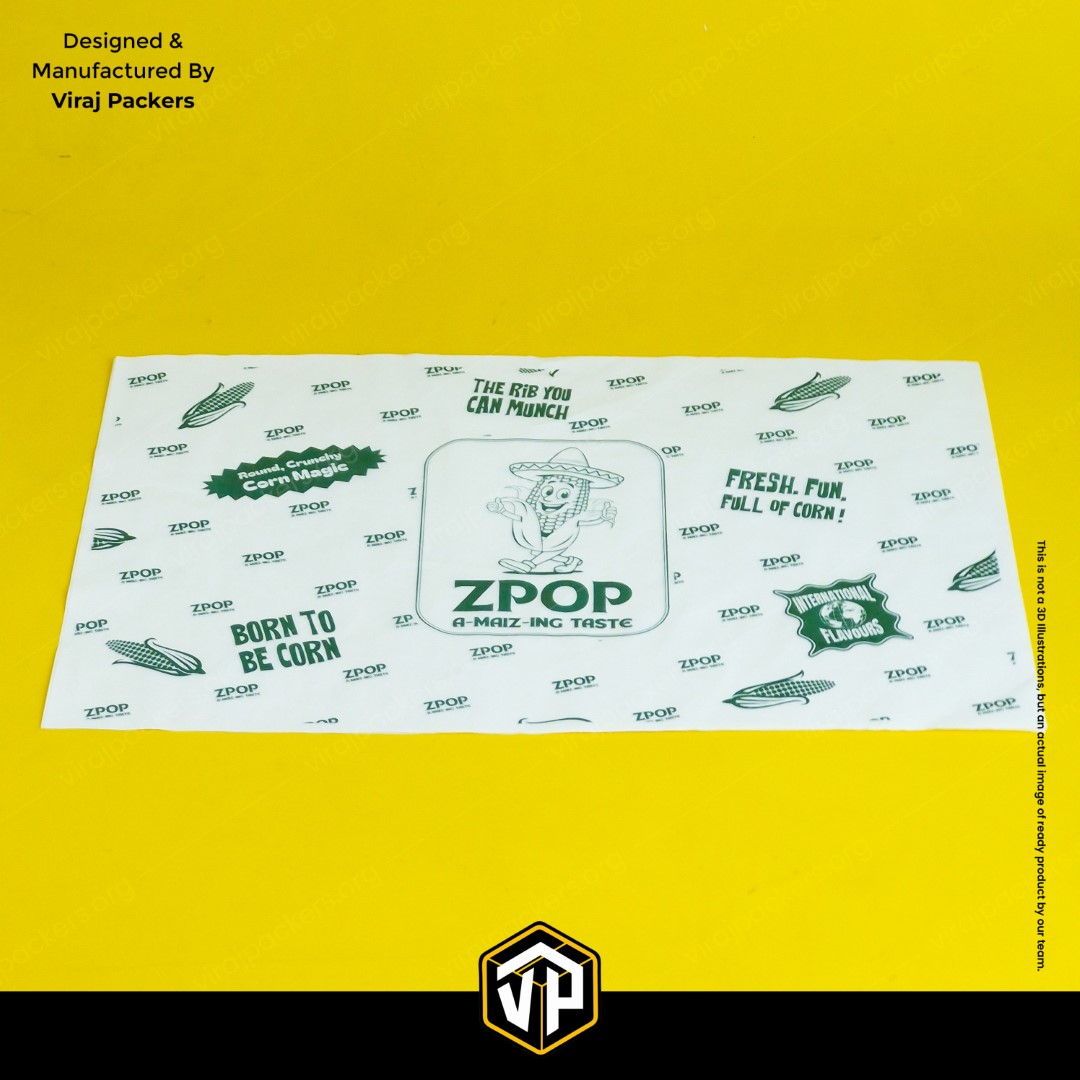 Custom Printed Butter Paper