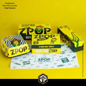 Food Packaging Boxes with Inside Printing