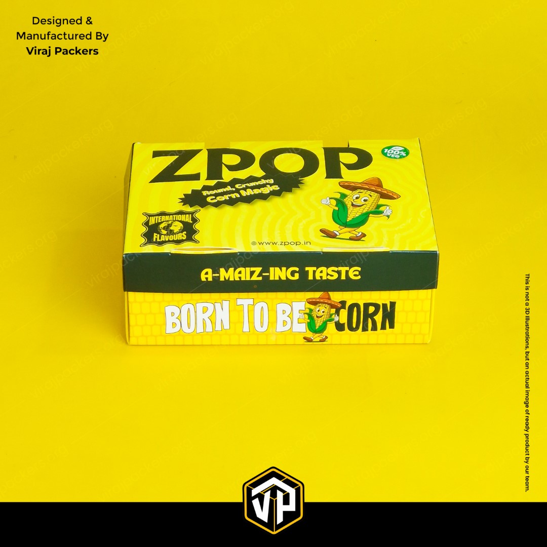 Snack Box with inside printing