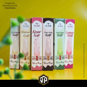 Custom Printed Kulfi Packaging Box 70 Ml