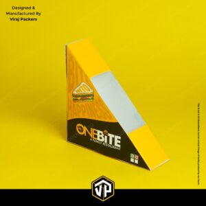 Triangle sandwich box