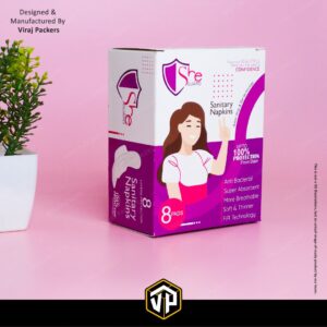 Sanitary Napkins Packaging Box